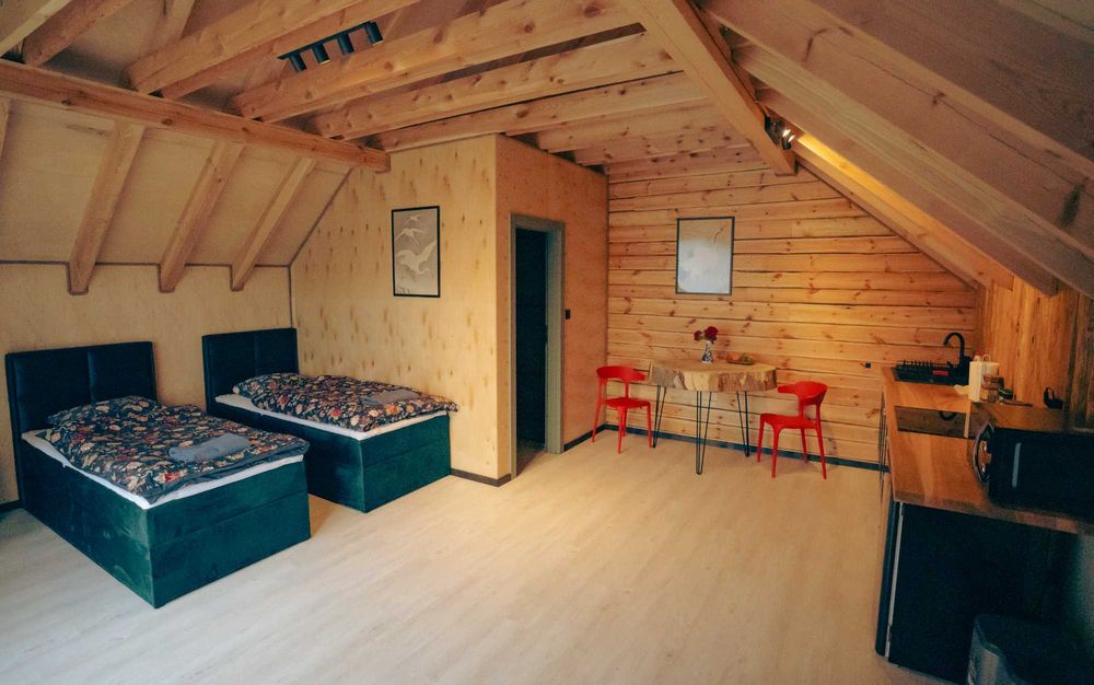 Nowe apartamenty na stodole Mazury kolo Mikołajek