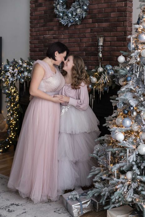 Сімейна фотосесія в новорічних студіях Львова