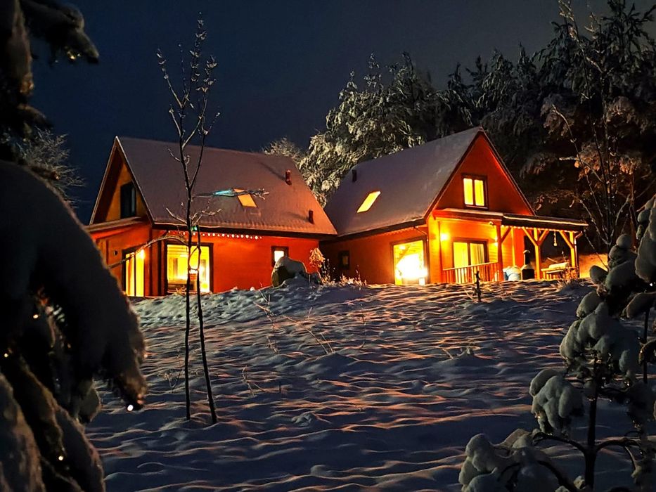 Sylwester i Święta nad jeziorem! Mazury ognisko grill lasy cisza azyl