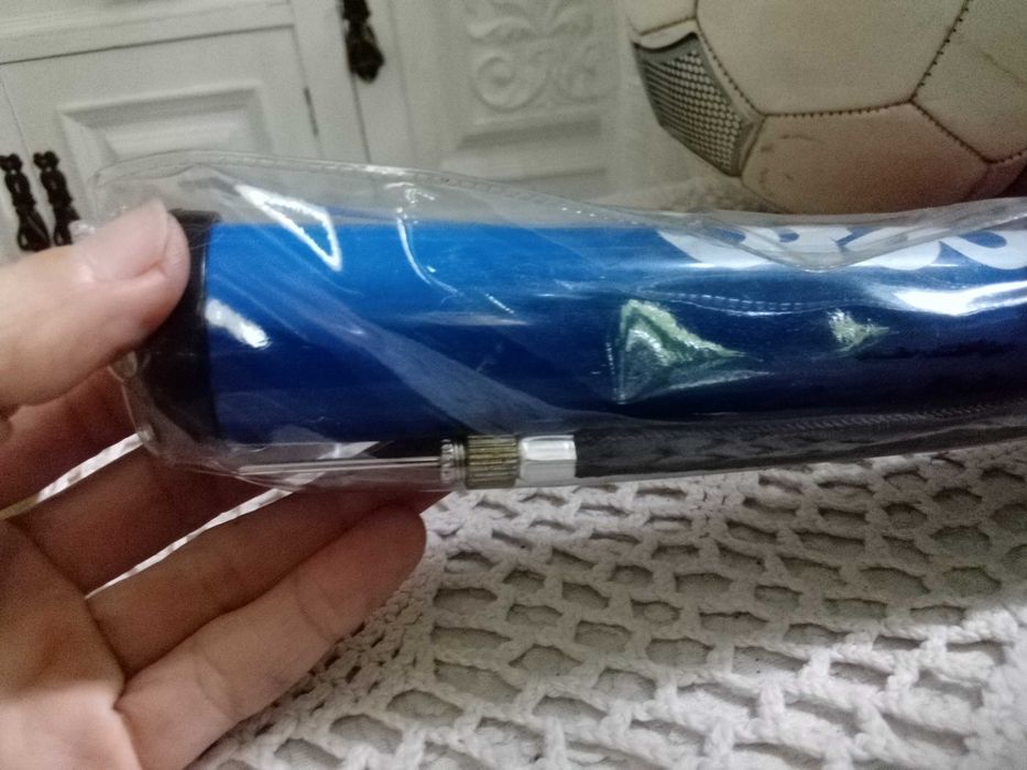 GRATIS piłka nożna do gry pompki do pompowania piłki