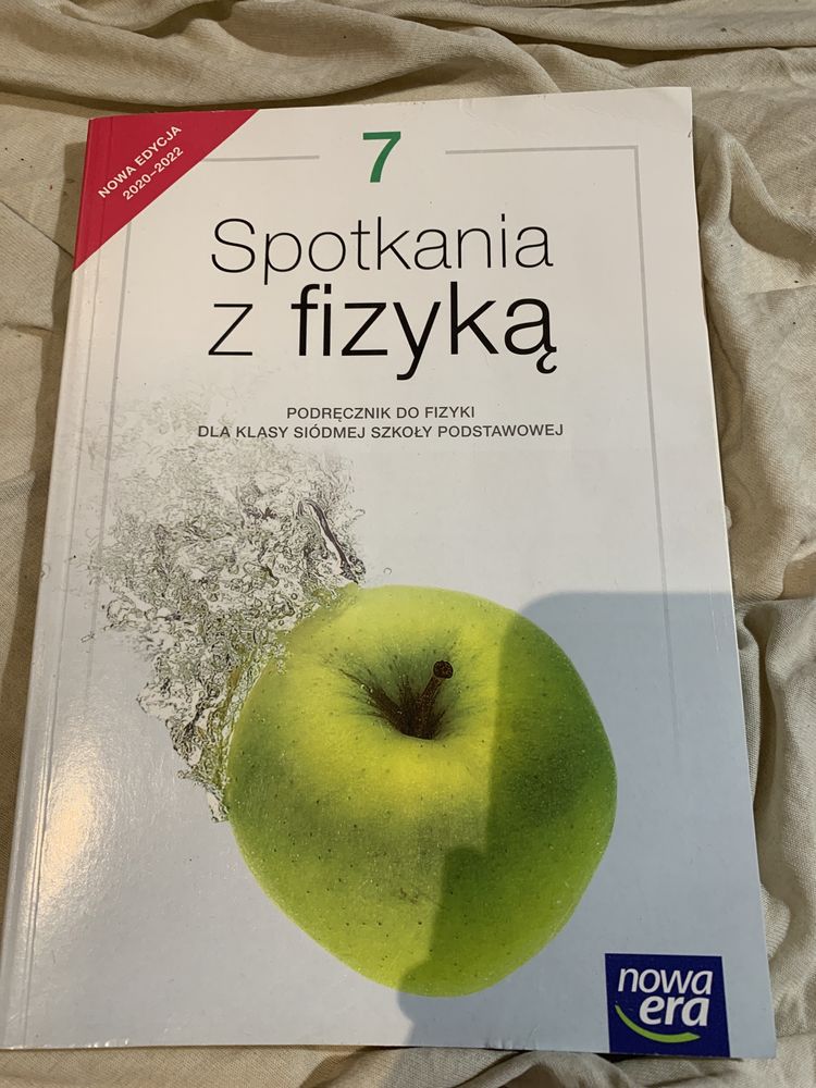 Nowy podręcznik spotkanie z fizyka do klasy 7