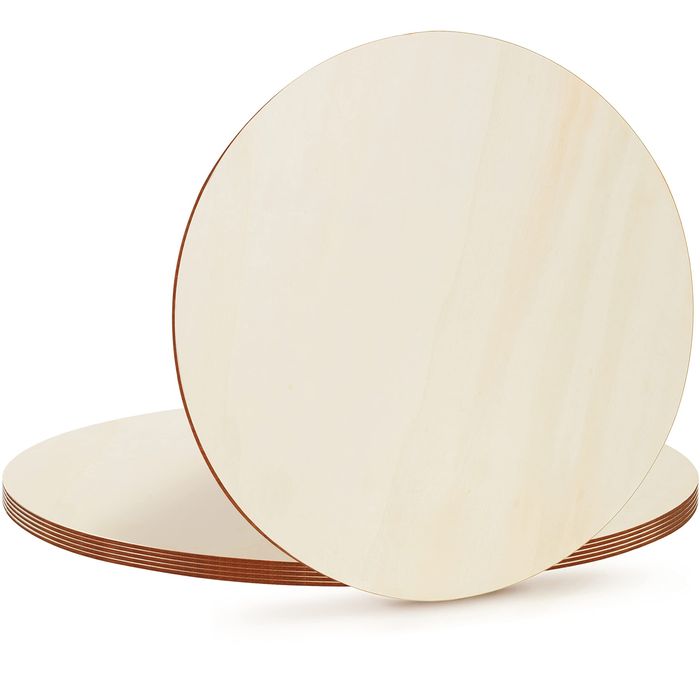 Krążki okrągły drewniany do rzemiosła