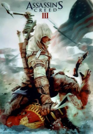 Promocja Plakat z Gry Assassin's Creed 3D