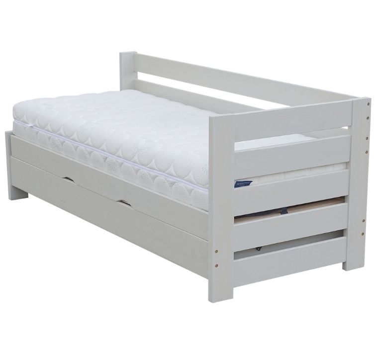 otwierane z boku łóżko z regulacją w zagłówku i podnóżku ENTER 100x200