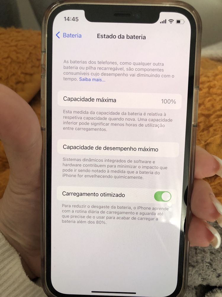 Iphone 12 branco- com garantia