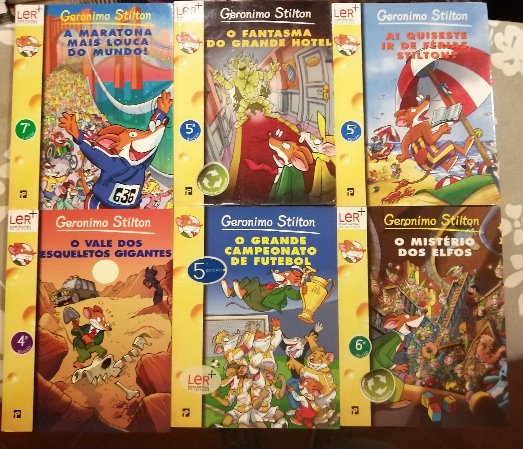 Livros Geronimo Stilton. PNL