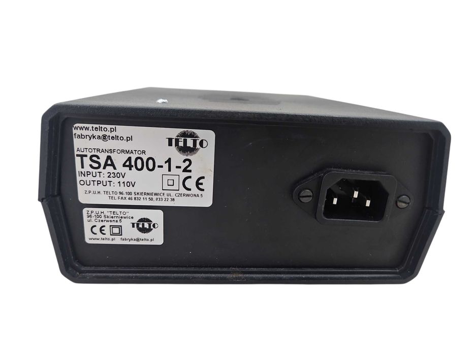 Autotransformator  TELTO TSA 400-1-2