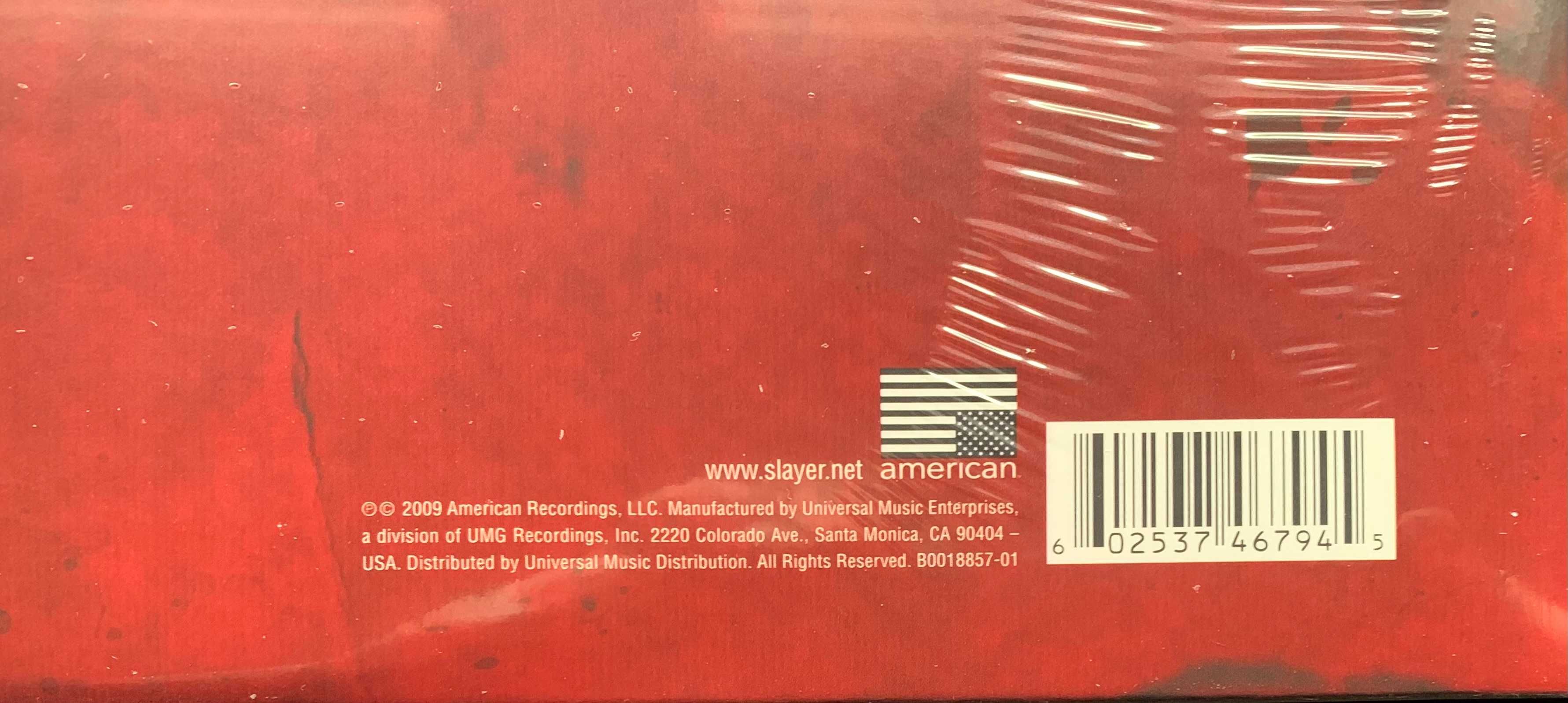 Slayer ‎– World Painted Blood, oryginał