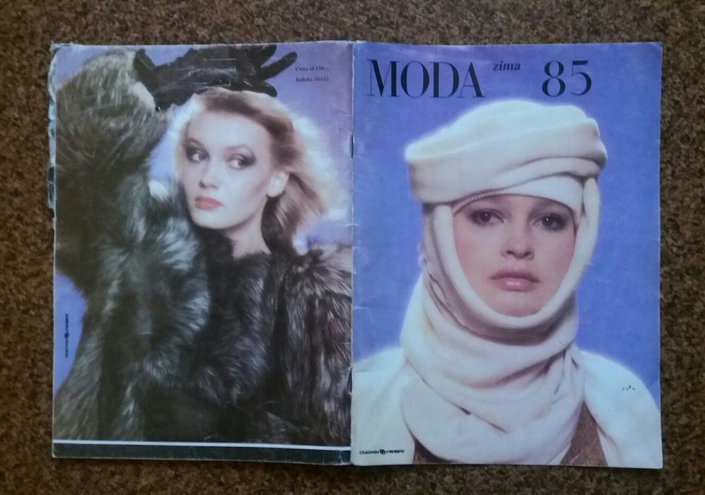 Czasopismo Moda 1985 z laureatkami konkursu Miss Polonia 85