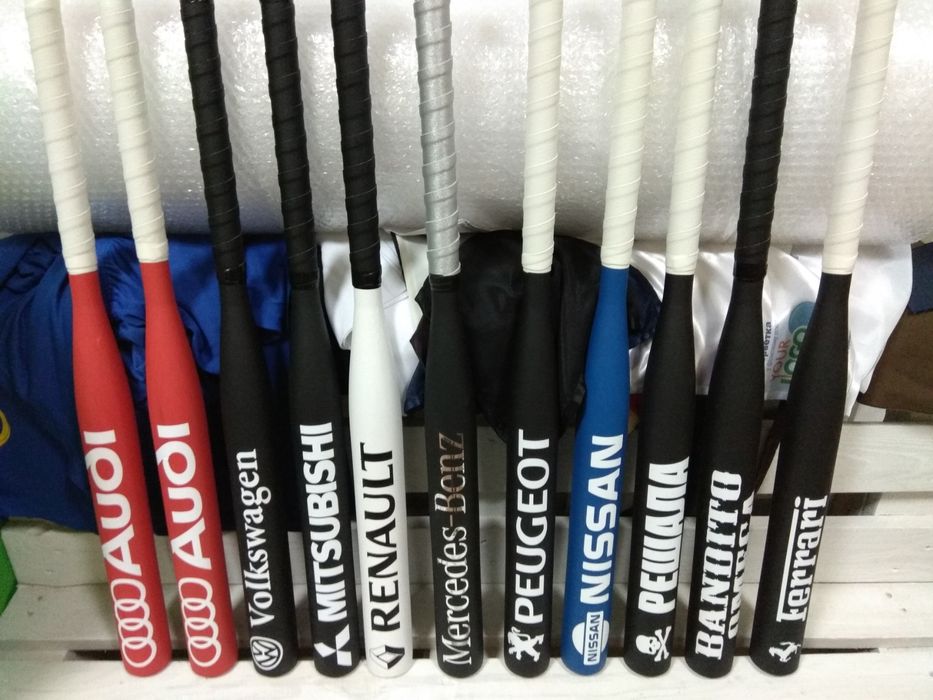 біта іменна подарунок подарок Бита бейсбольная с логотипом автобита