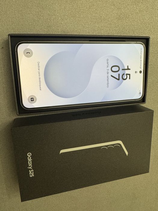 Samsung s25 256gb cinza