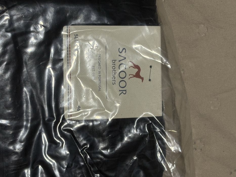Calcas Sacoor azuis escuras