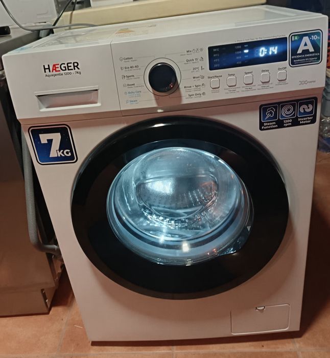 Máquina lavar roupa 7kgs