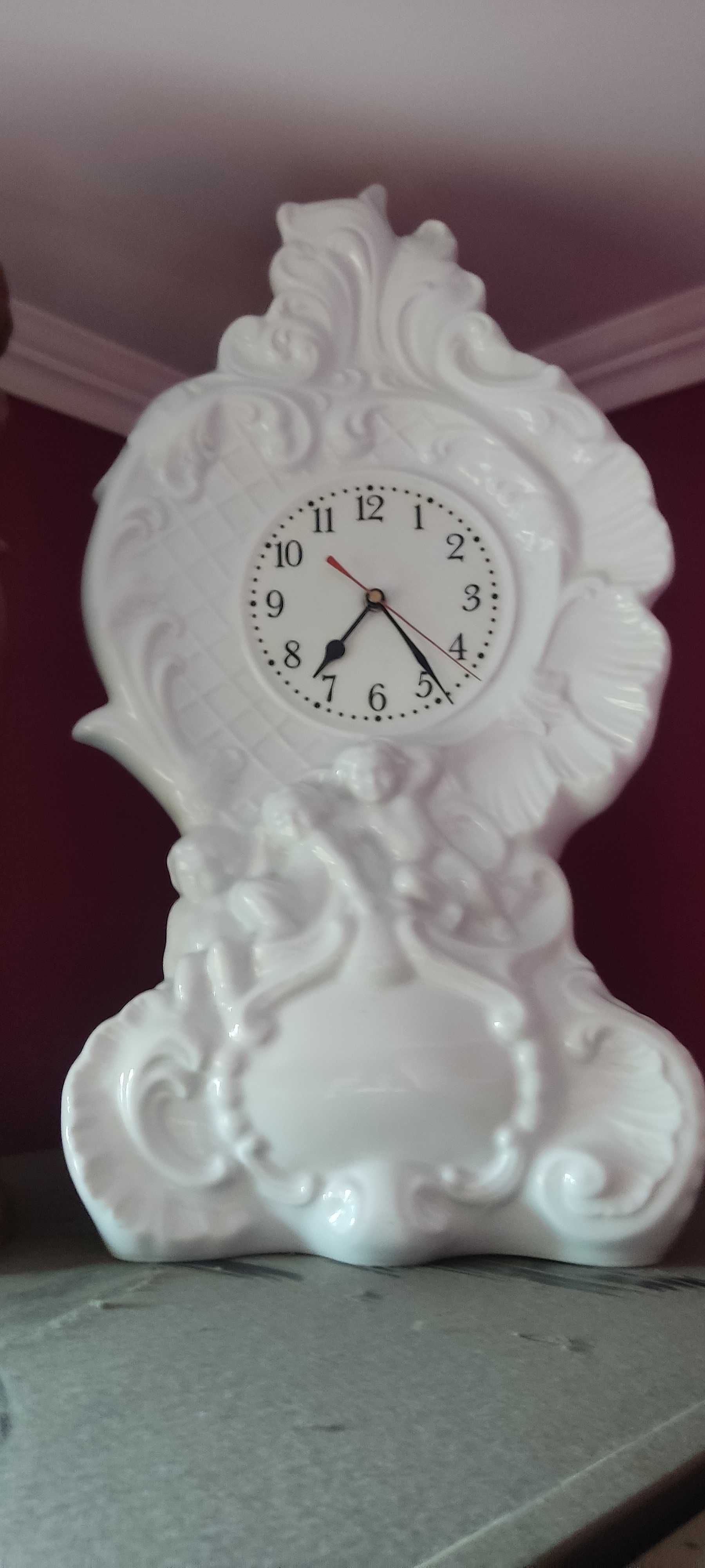 Ćmielów,zegar porcelanowy,olbrzym ponad 60 cm!