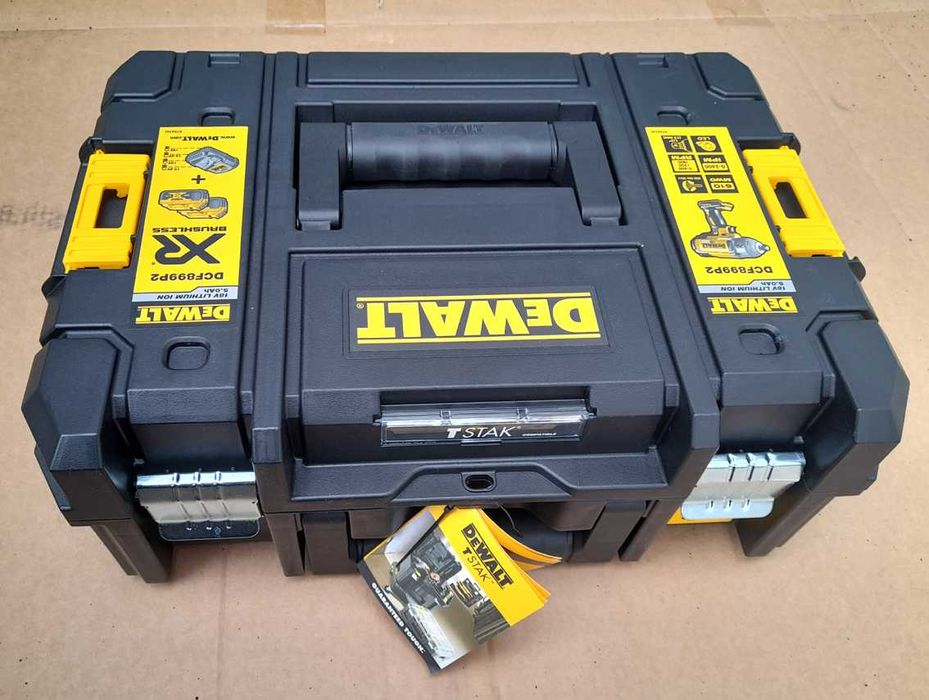 Klucz udarowy DeWALT DCF899P2 + 2x bat 18V 5Ah + ładowarka + walizka
