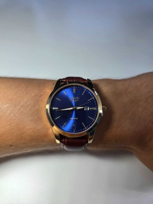 LIGE 89143 Gold Blue – Elegancja w Złoto-Niebieskim Wydaniu