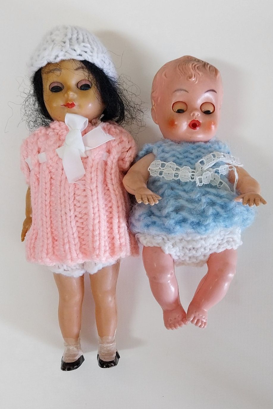 Conjunto de 2 bonecas antigas
