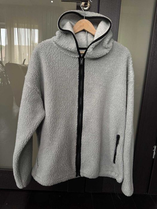 Тепла чоловіча куртка-худі флісова