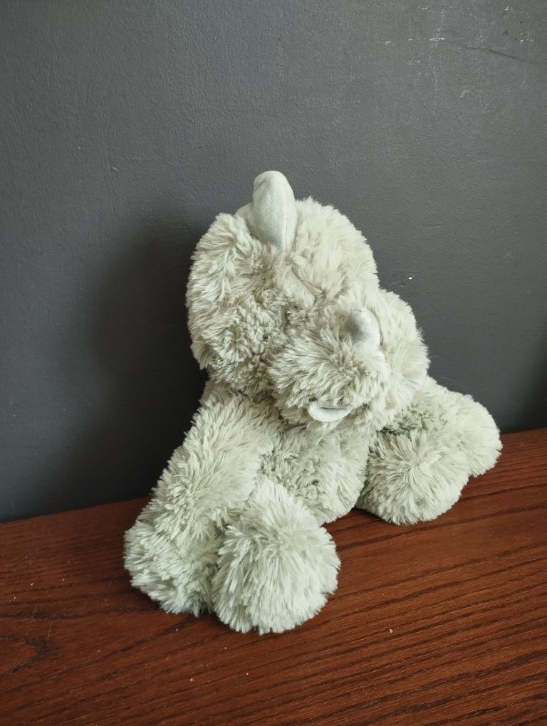 Pluszak dinozaur, maskotka miękka, prawie nowy