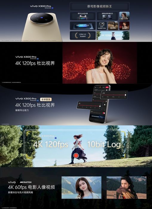 ТОП! VIVO X300 Pro, 16/512Гб, Dimensity9500, краще IPhone 17 pro