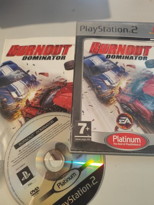 Burnout dominator na PS2 komplet PL