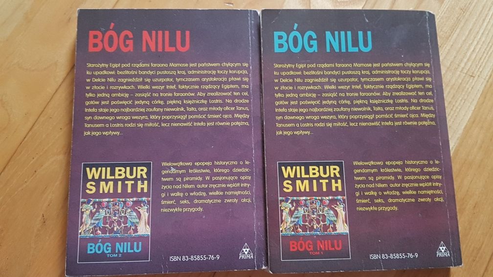 Wilbur Smith, Bóg Nilu 1 i 2