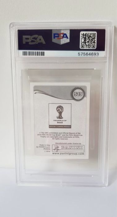 Cristiano Ronaldo Mundial 2014 PSA Graded