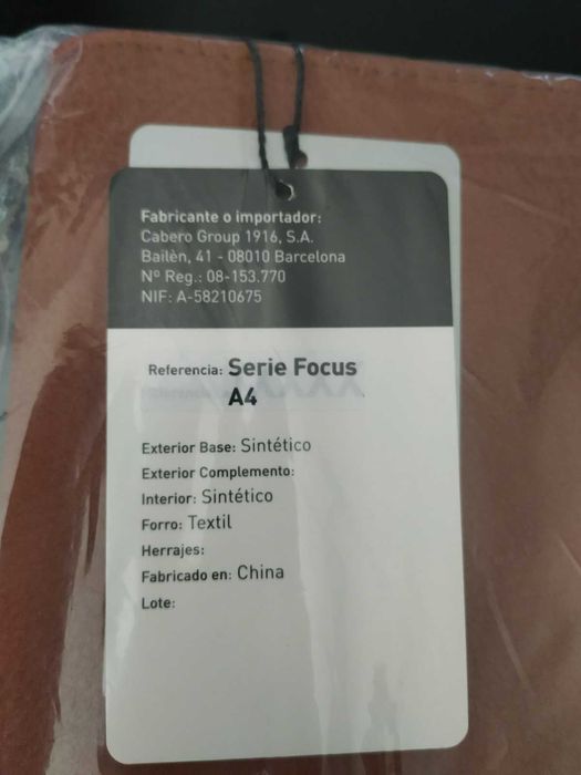Porta documentos (focus A4)