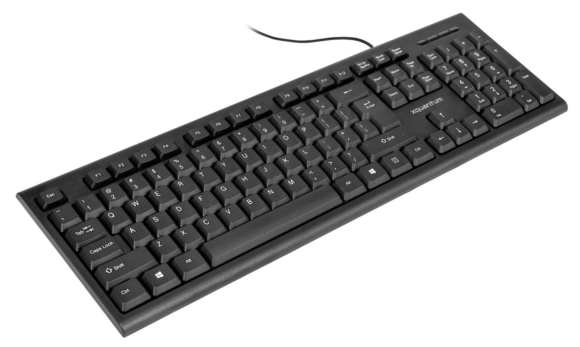 Klawiatura USB xquantum Kb100 104 klawisze jak nowa