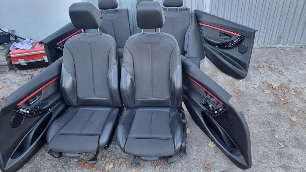 Fotele grzane tapicerka boczki m pakiet bmw f31