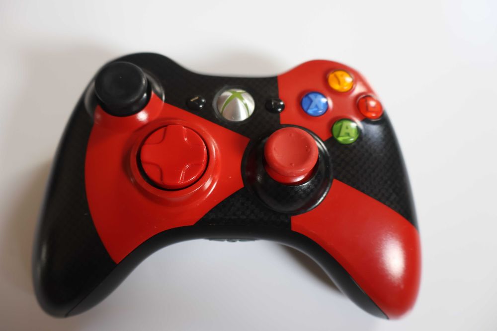 Kontroler Pad Microsoft Xbox 360 RadioActive Forza PAL UNIKATOWY BDB