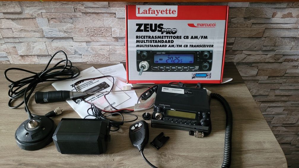 CB Lafayette Zeus pro zestaw głośnik antena