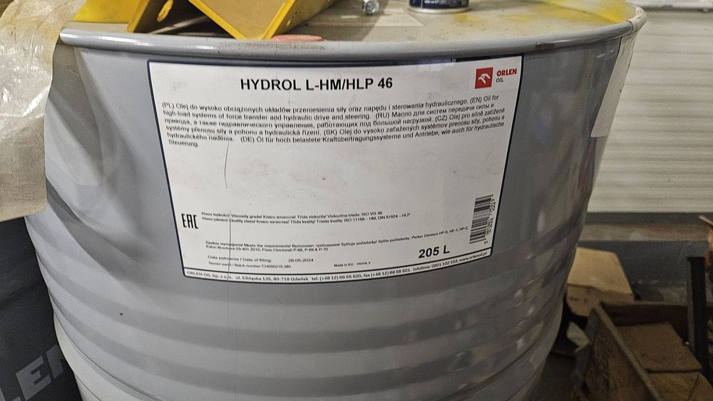 Olej hydrauliczny Orlen LHM/HLP 46 Nowy