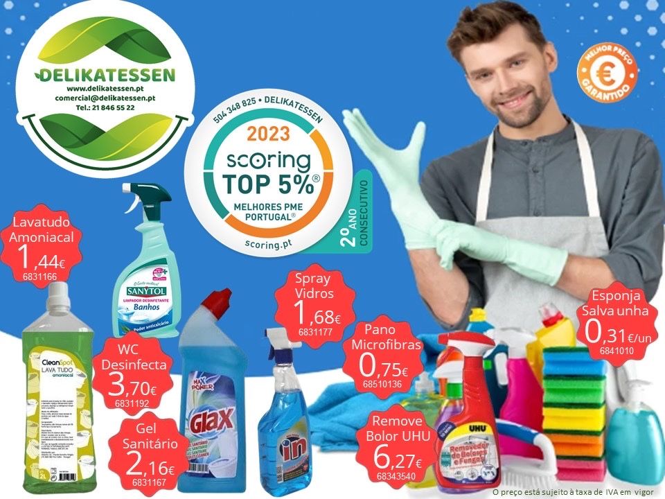 Amaciador e detergente para a roupa