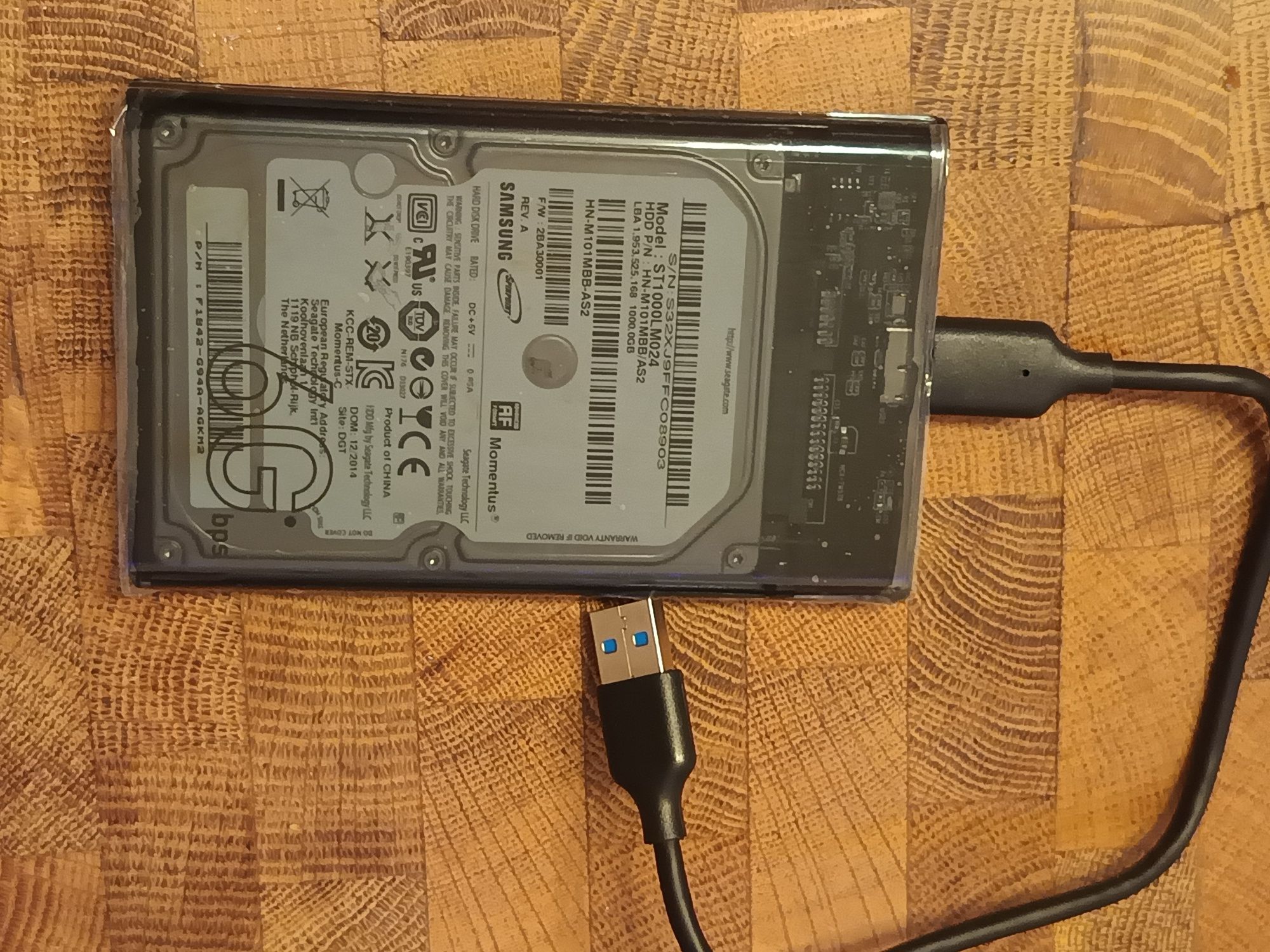 Disco externo (1TB) 2.5" Samsung