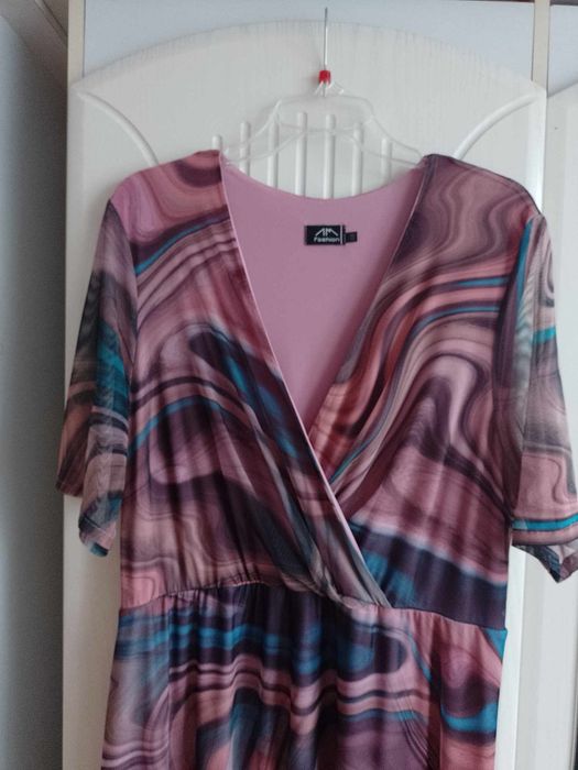 Sukienka MAXI rozmiar 48 wesele