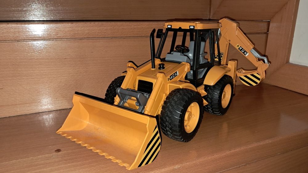 Escavadora dupla Bruder