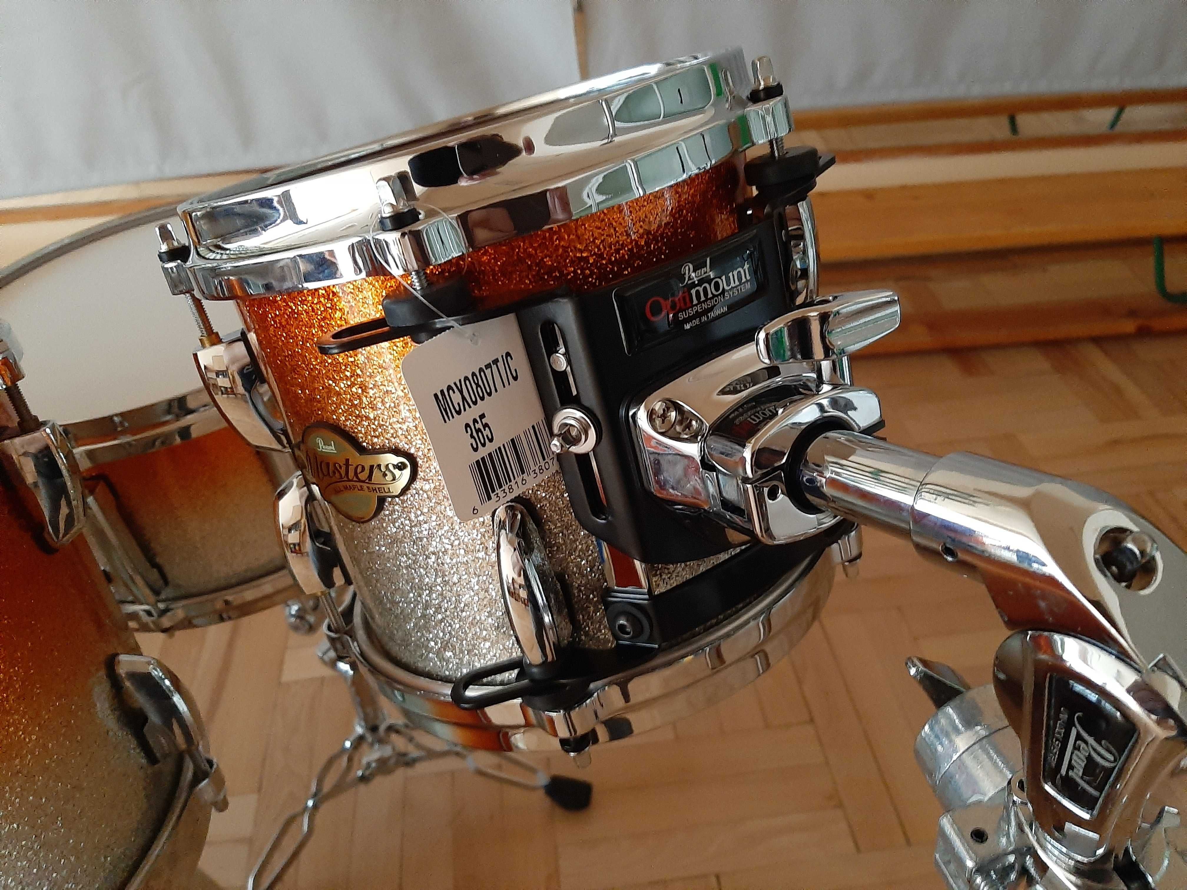 Perkusja Pearl Masters MCX Orange Sparkle Fade All Maple Shell