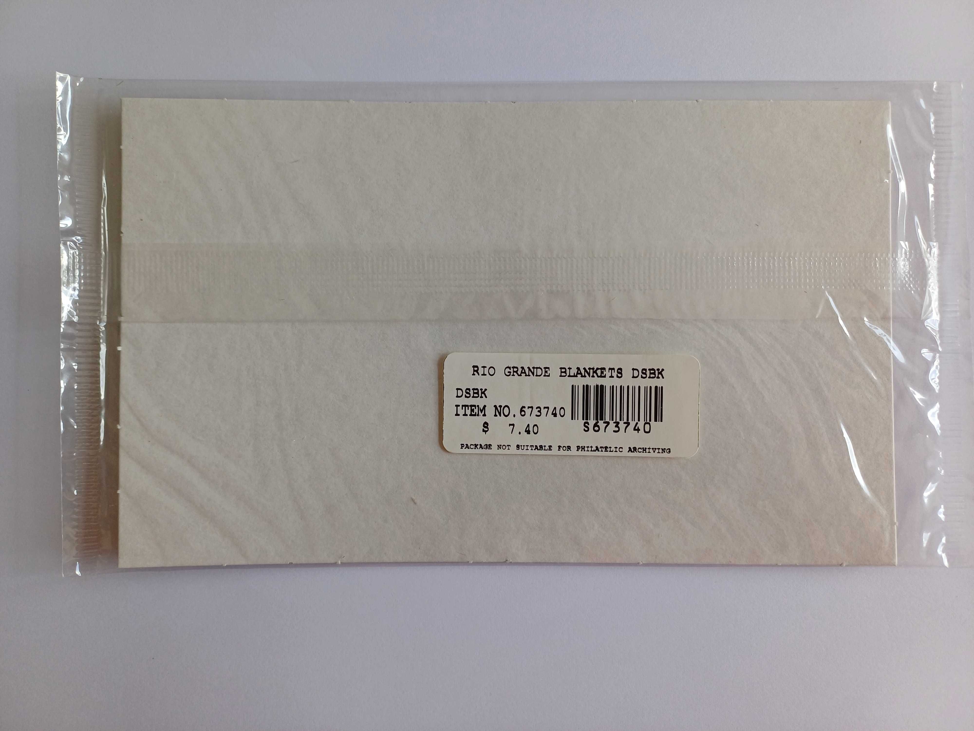Filatelia - EUA – American Treasures, Rio Grande Blankets, 2005