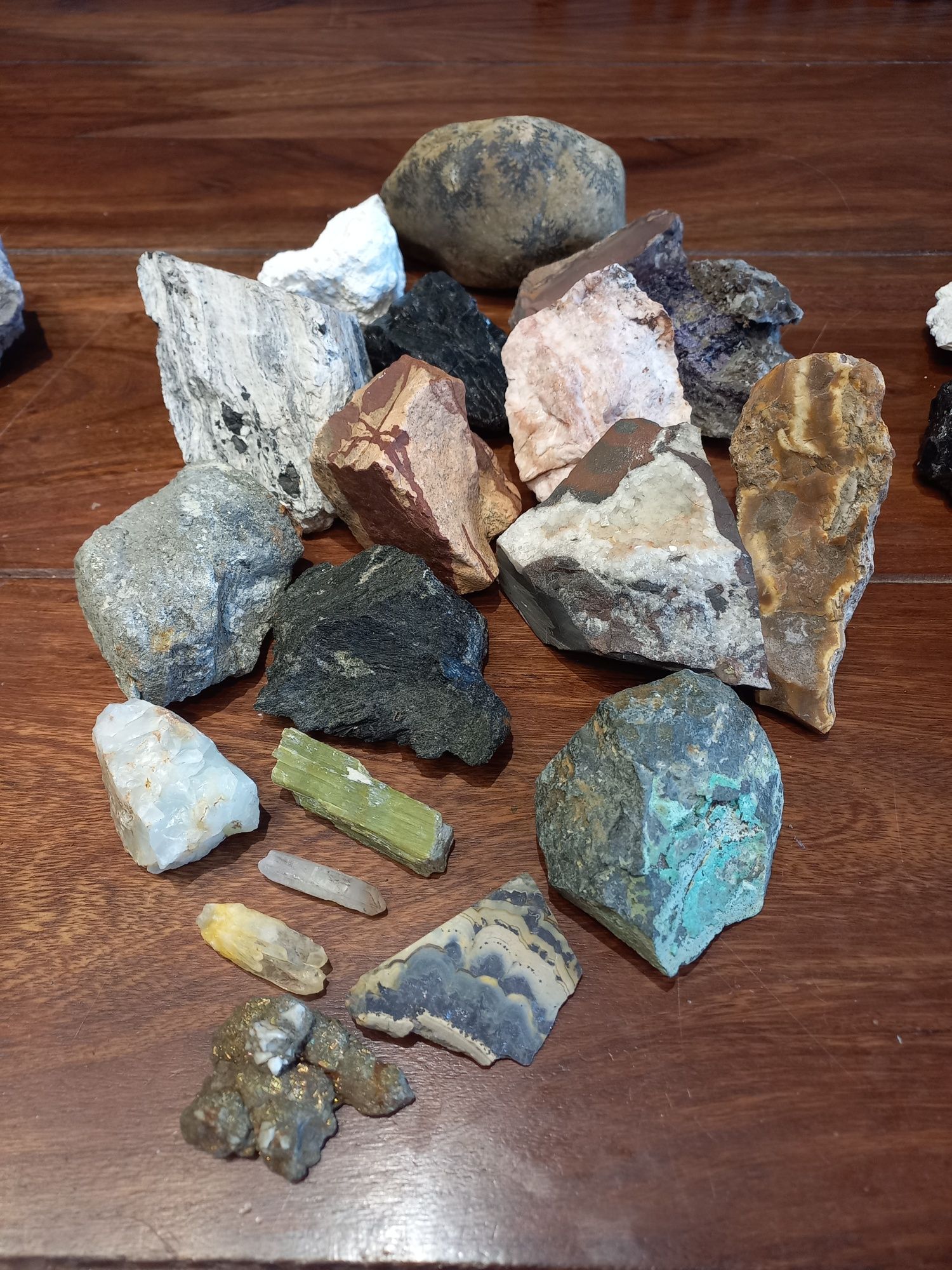 Minerały, zestaw minerałów