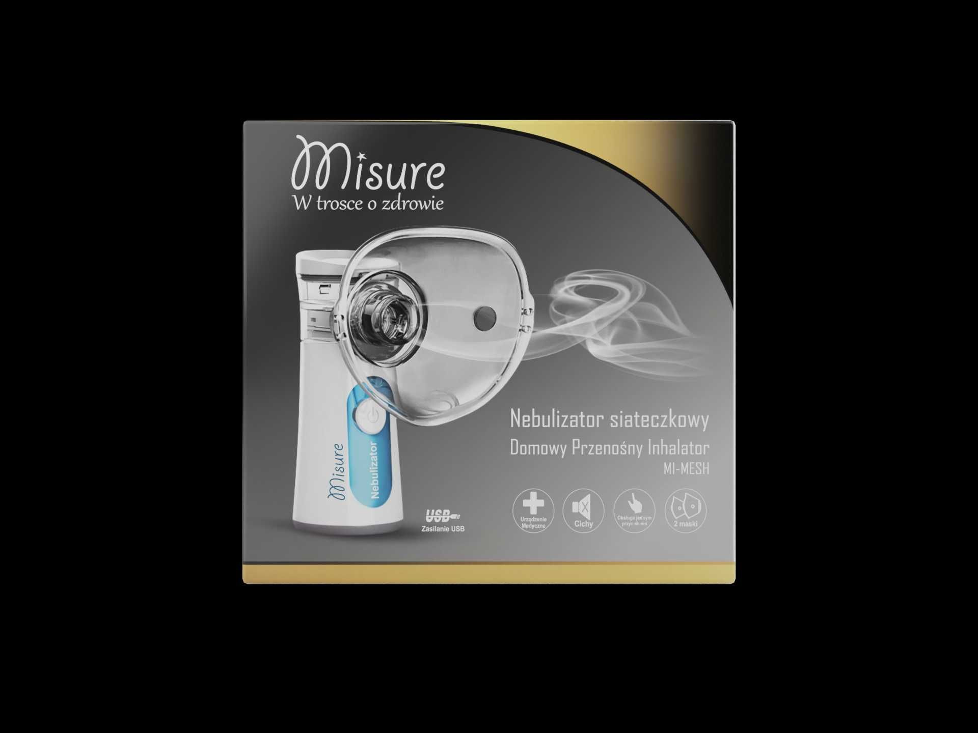 Inhalator nebulizator siateczkowy MISURE Mi-Mesh