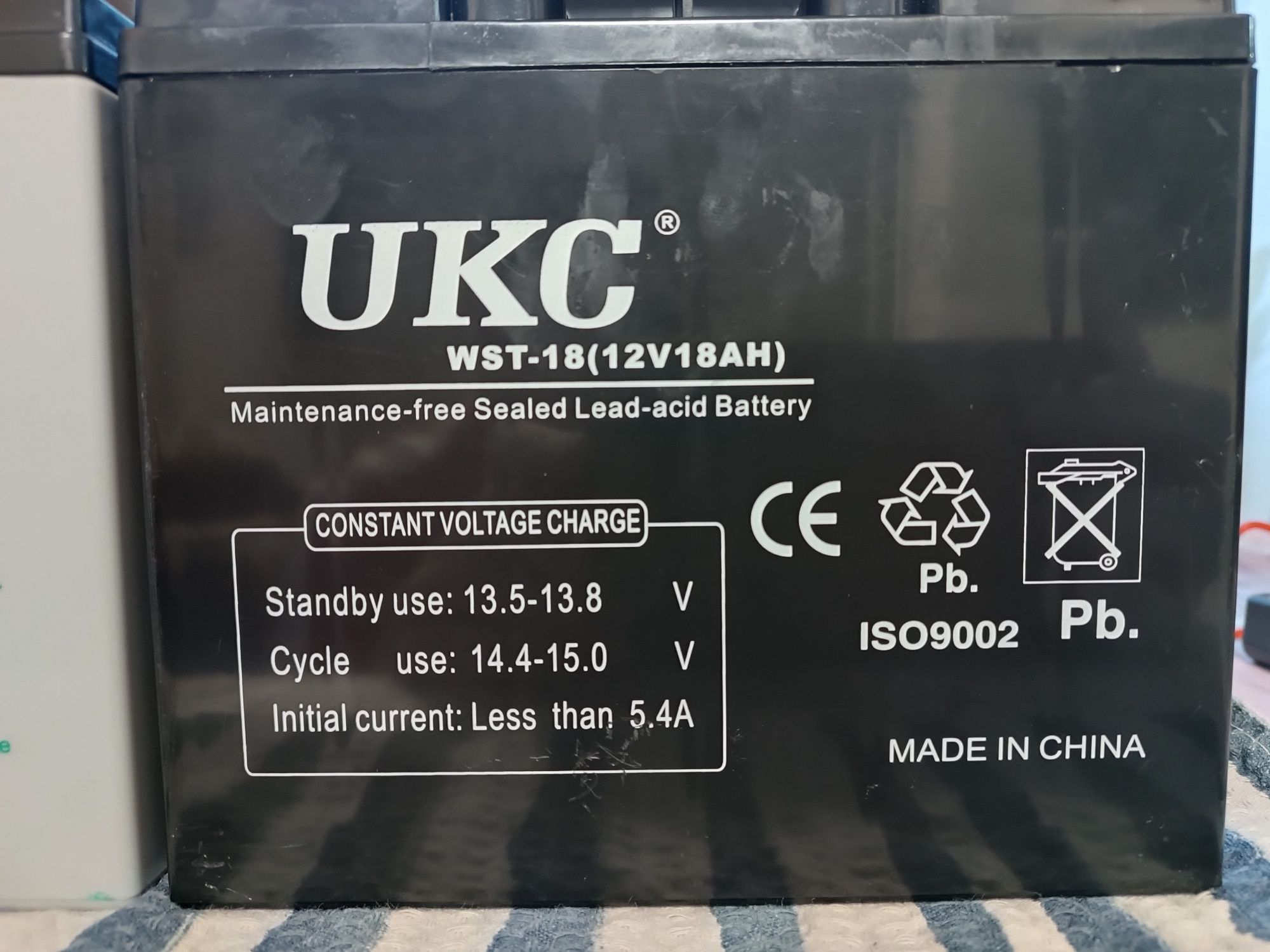 Контроллер,Гелевый Аккумулятор 12В, 18А/h