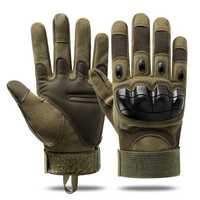Rękawice rękawiczki taktyczne wojskowe do ASG ZIELONE; L