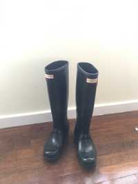 Botas hunter pretas n 37