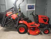 Kubota g261 HD kosiarka samojezdna wysoki wysyp 640 l kosz 137 kosisko