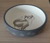 Miska ceramiczna dla psa kota 15 cm