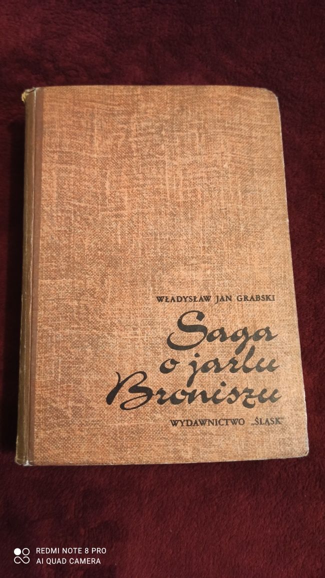 Książka Saga o jarlu Broniszu - W. J. Grabski