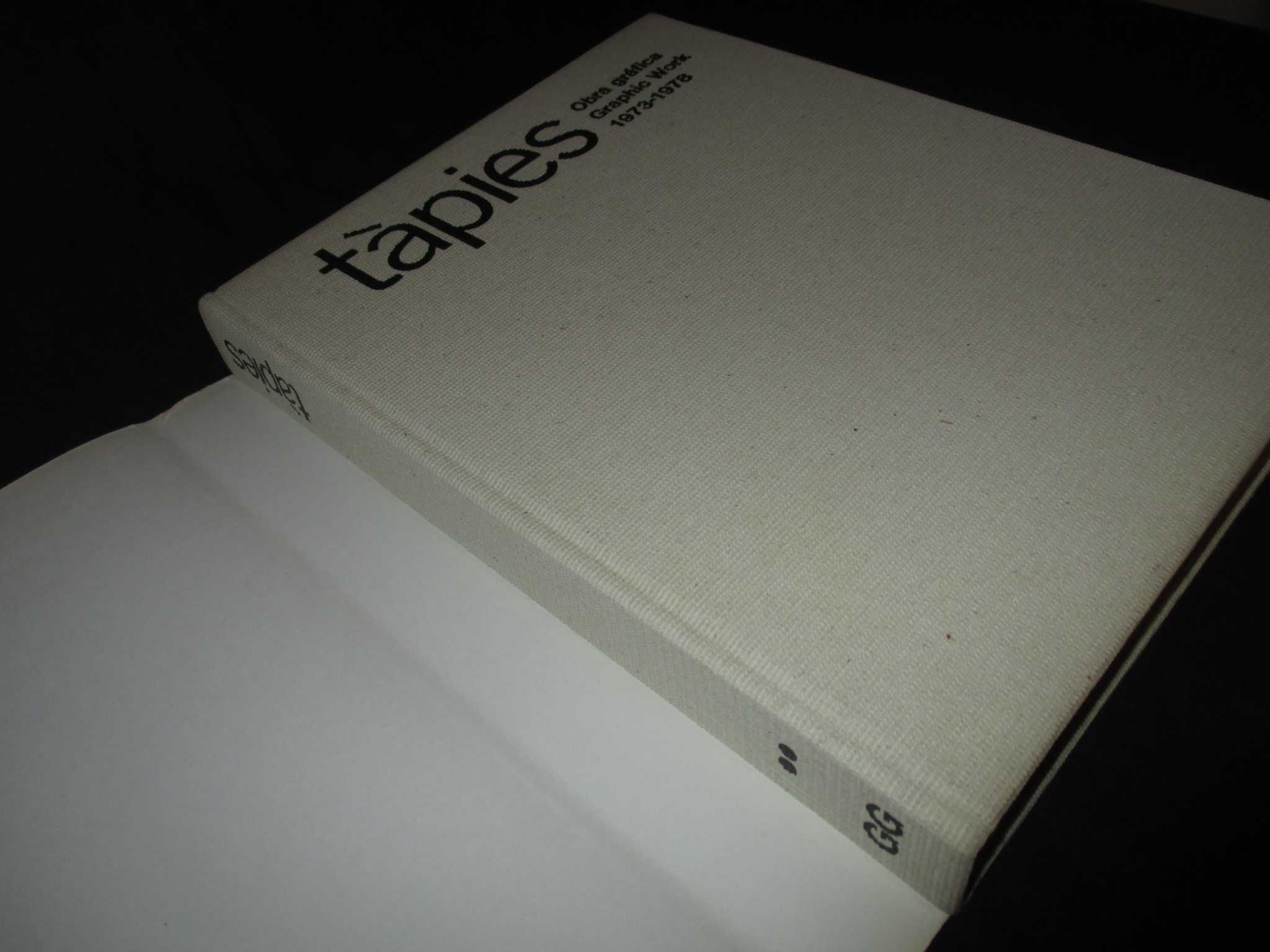 Livro Tàpies Obra Gráfica 1973 a 1978 1ª edição 1980