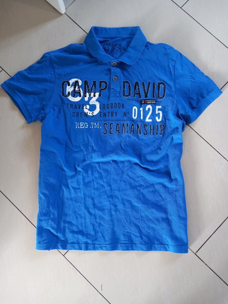 Camp David koszulka polo L