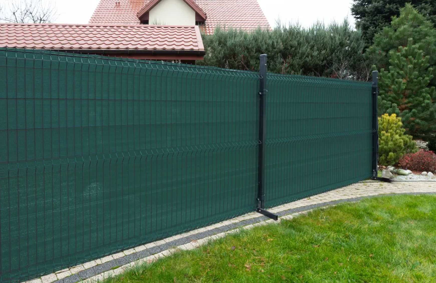 SIATKA Mata MASKUJĄCA 95% Na Ogrodzenie CIENIUJĄCA Płot Wymiary Osłona